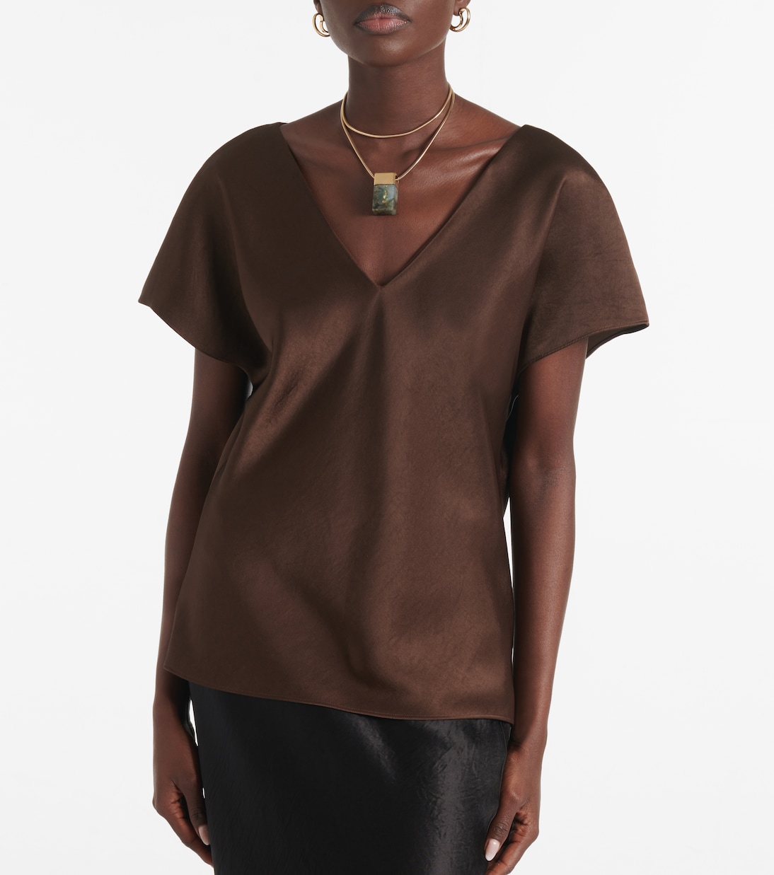 Blusa de satén | Vince