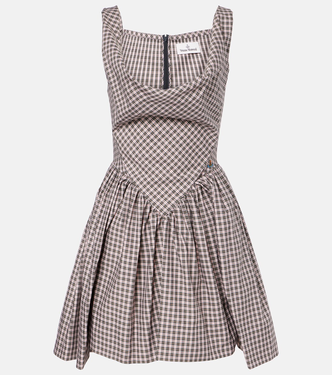 Robe de cocktail Mini Sunday à carreaux | Vivienne Westwood