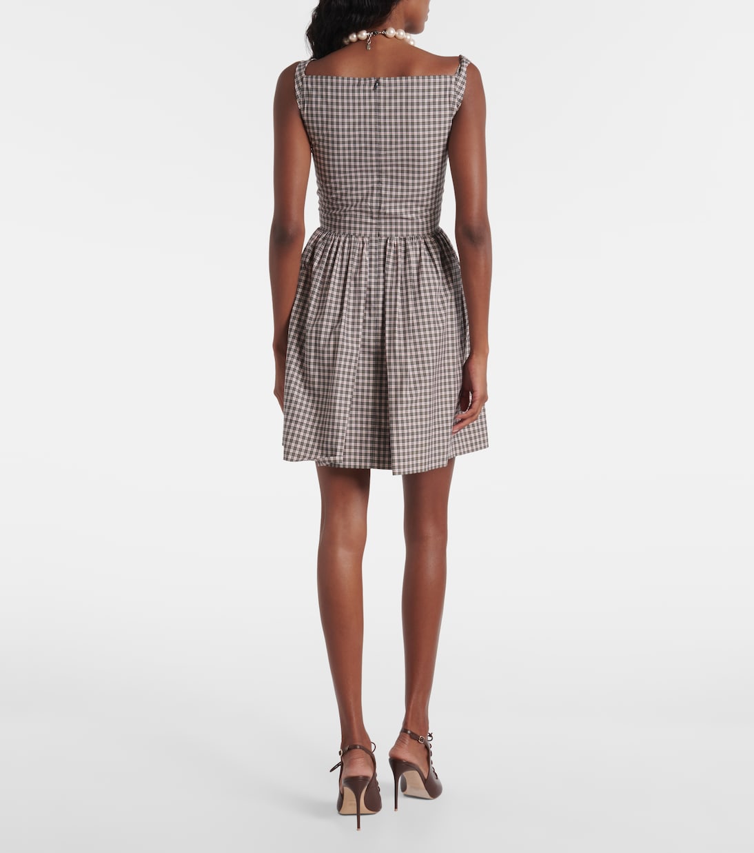 Robe de cocktail Mini Sunday à carreaux | Vivienne Westwood