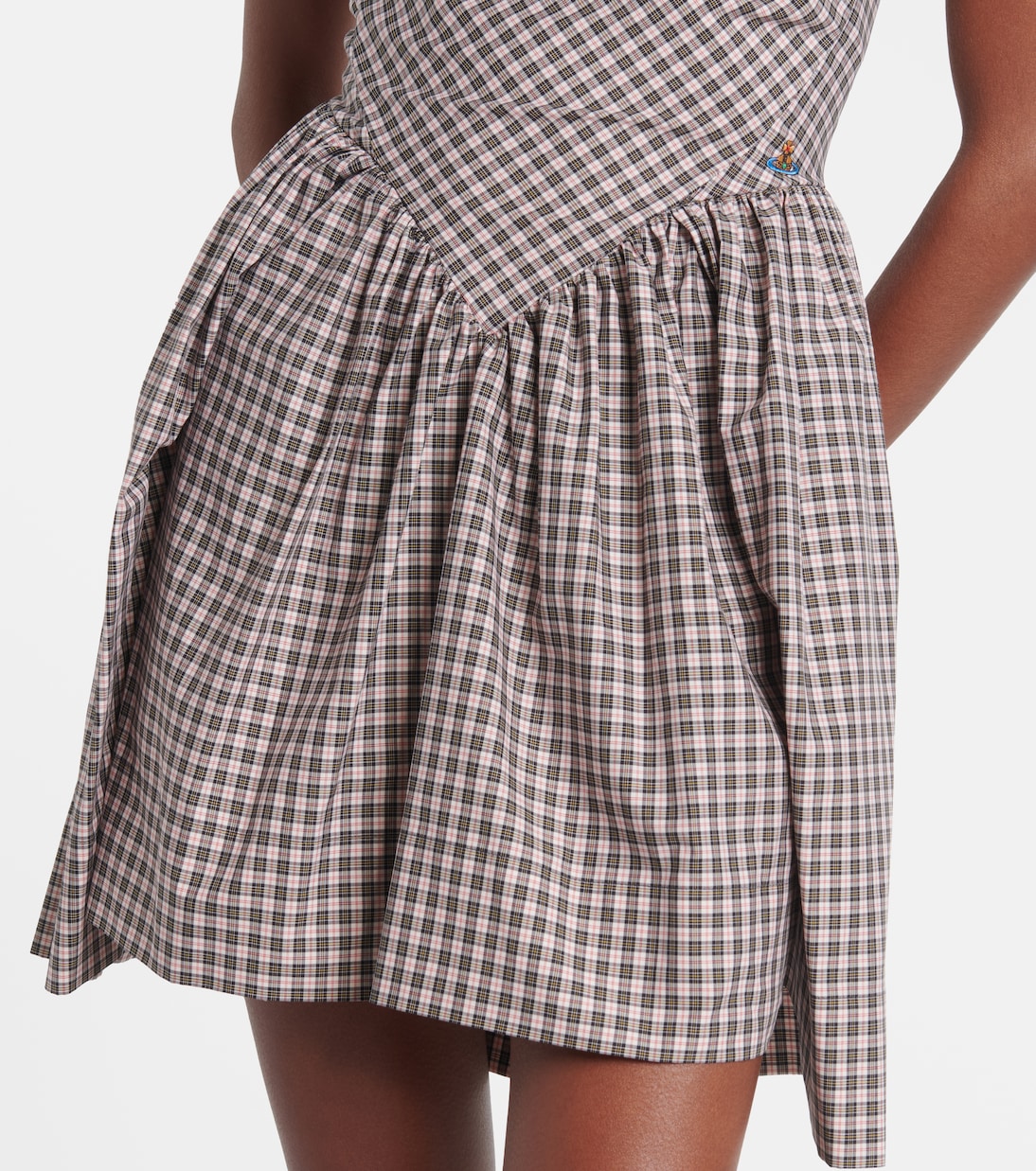 Robe de cocktail Mini Sunday à carreaux | Vivienne Westwood