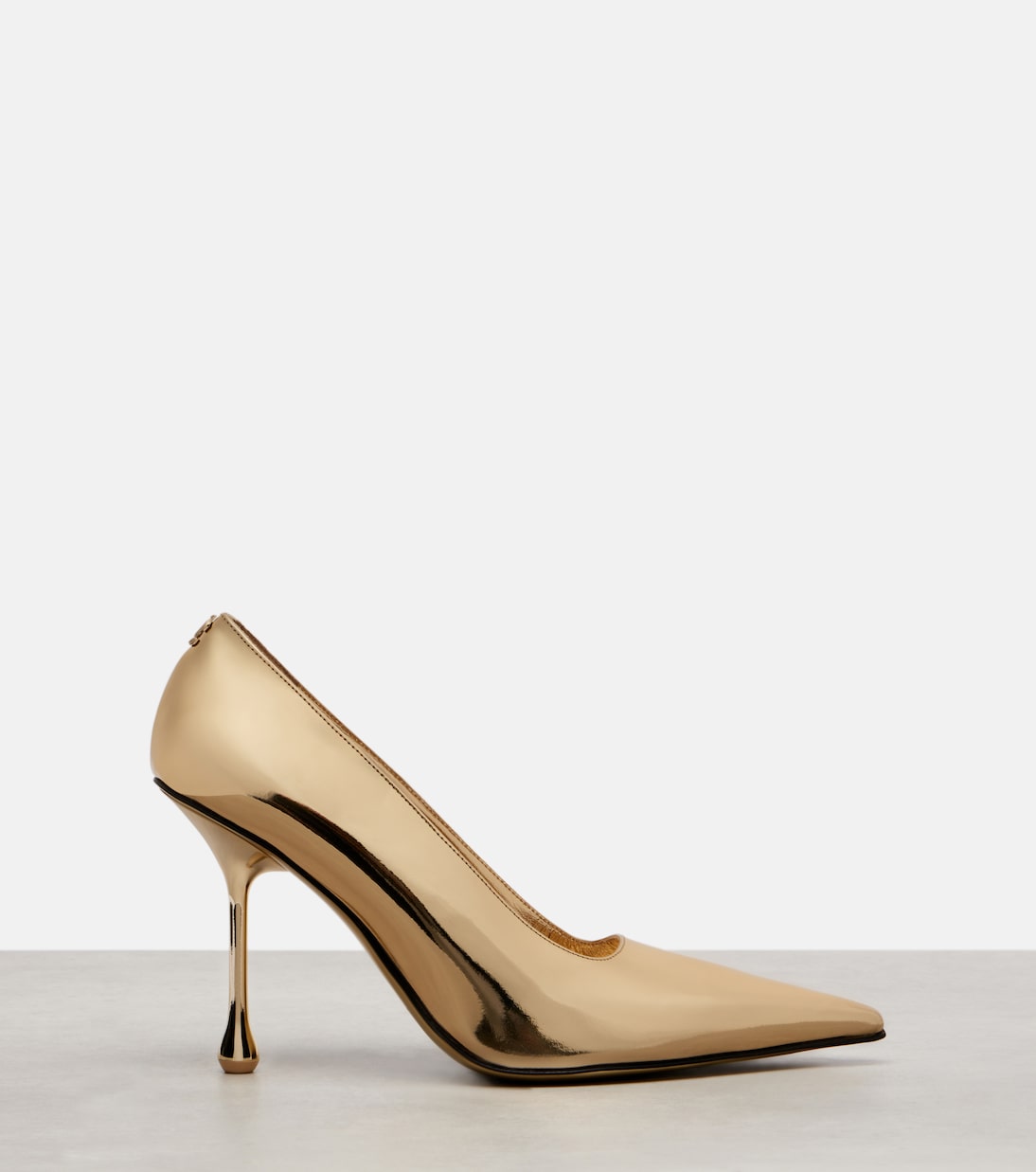 Ixia 95 mirrored leather pumps | Jimmy Choo