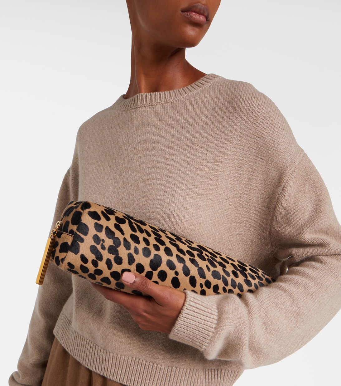 Clutch Kye de pelo de becerro | Khaite