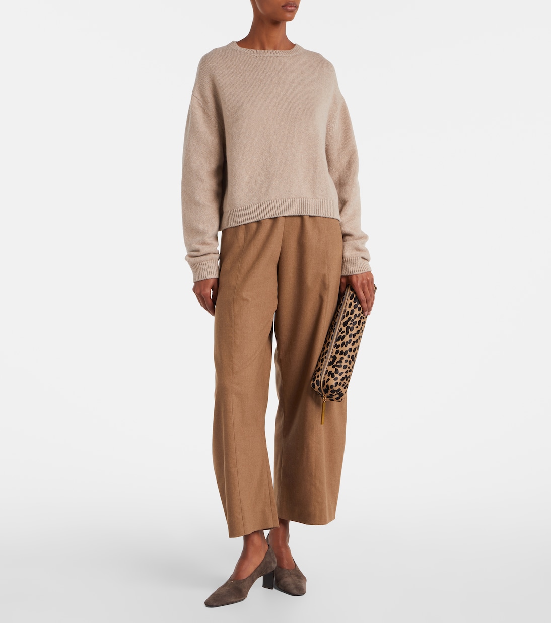 Clutch Kye de pelo de becerro | Khaite