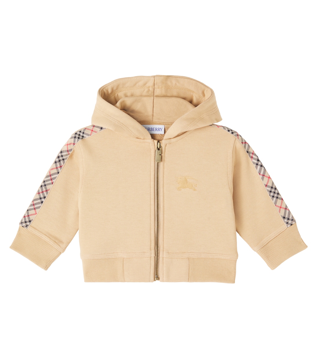 Sudadera con forro polar Burberry Check | Burberry Kids