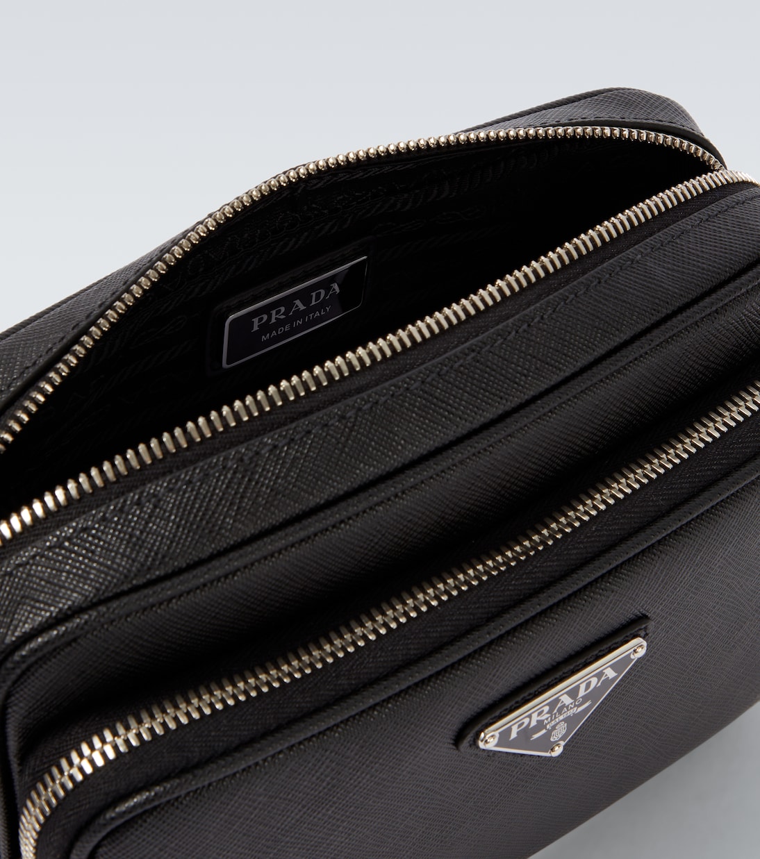 Borsa a spalla in pelle Saffiano | Prada