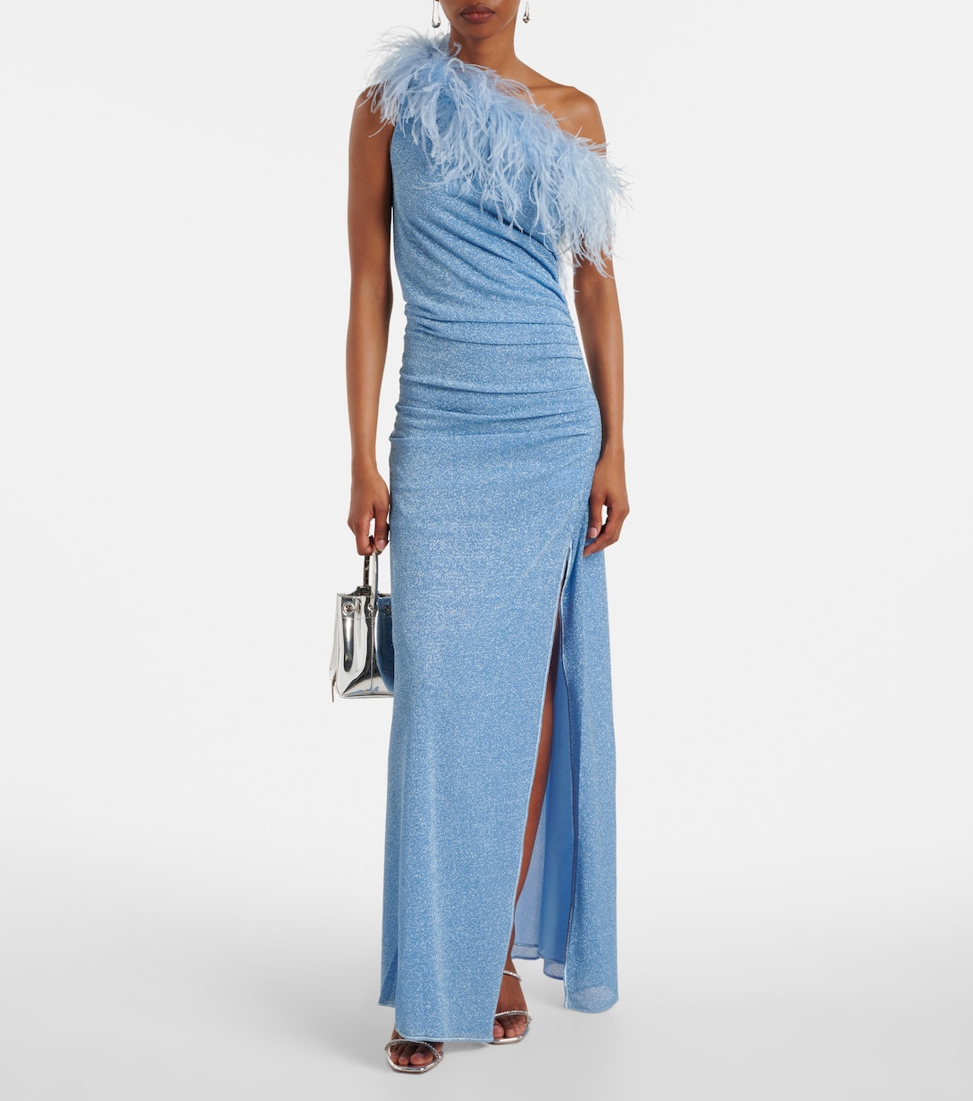 Robe longue Lumière Plumage | Oséree
