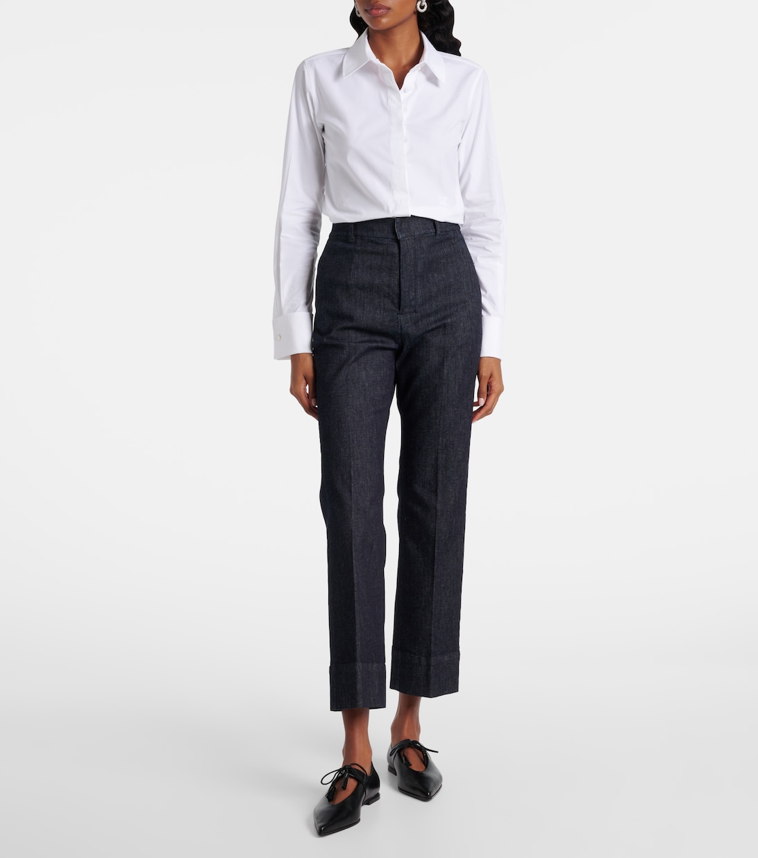 Fresis cropped high-rise straight jeans  | 'S Max Mara