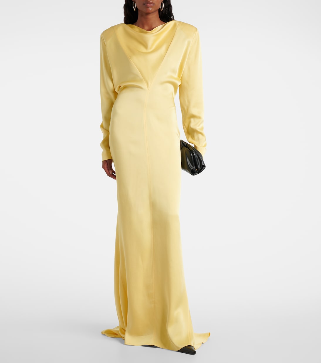 Vestido de fiesta de satén | Stella McCartney