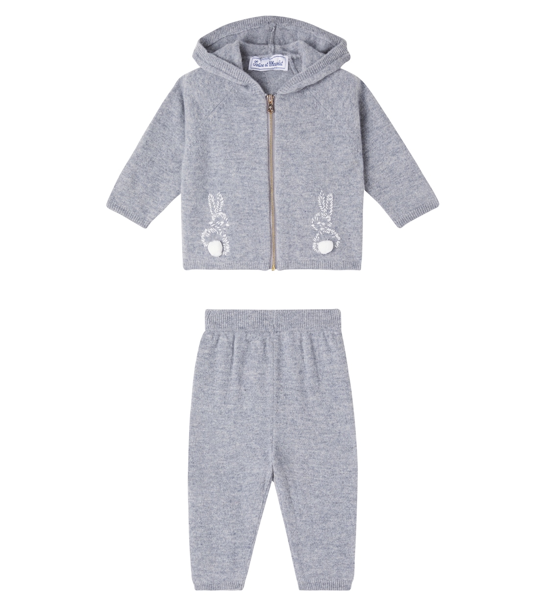 Baby Jogginganzug aus Wolle und Kaschmir | Tartine et Chocolat