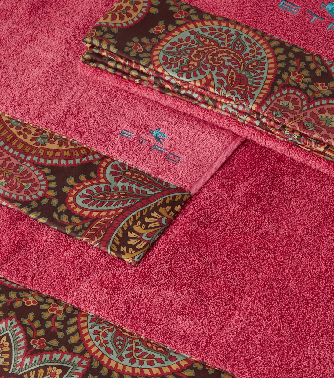 Set of 5 cotton terry towels | Etro