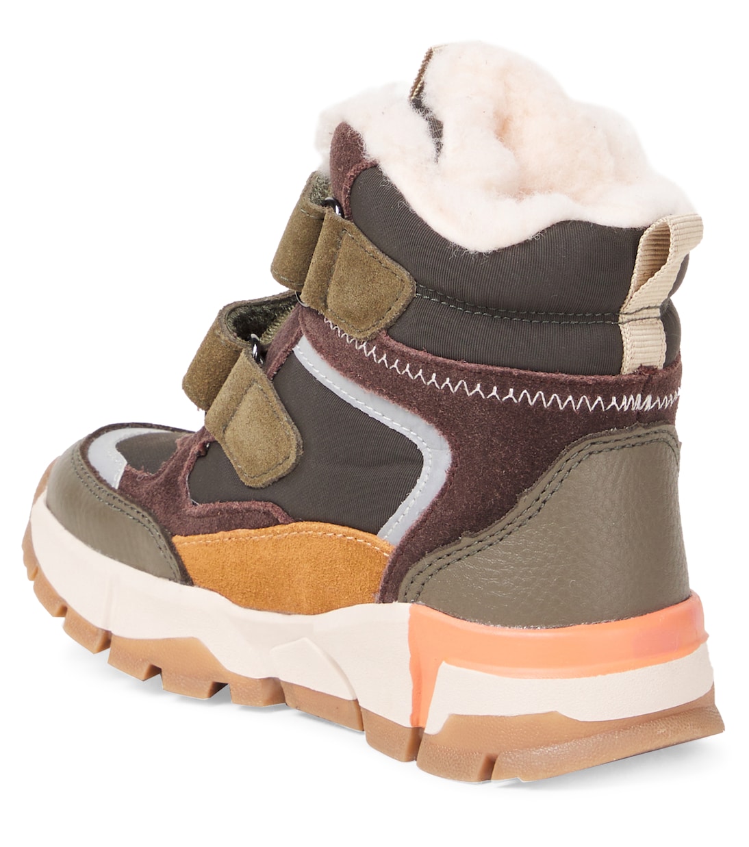 Lucka Tex leather-trimmed boots | Wheat