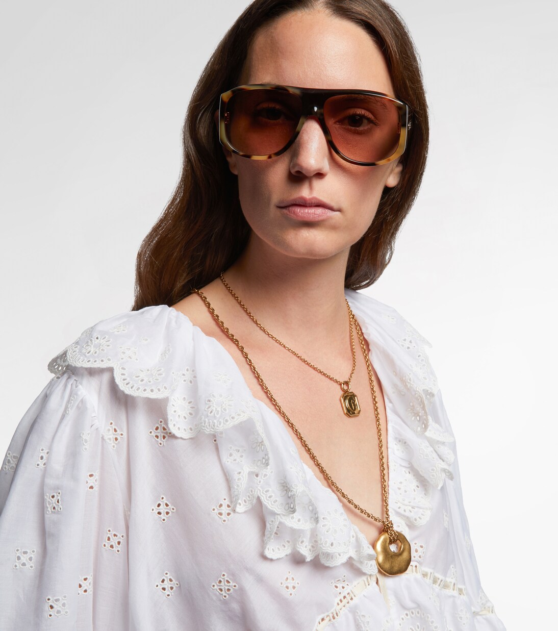 Logo oversized sunglasses | Chloé