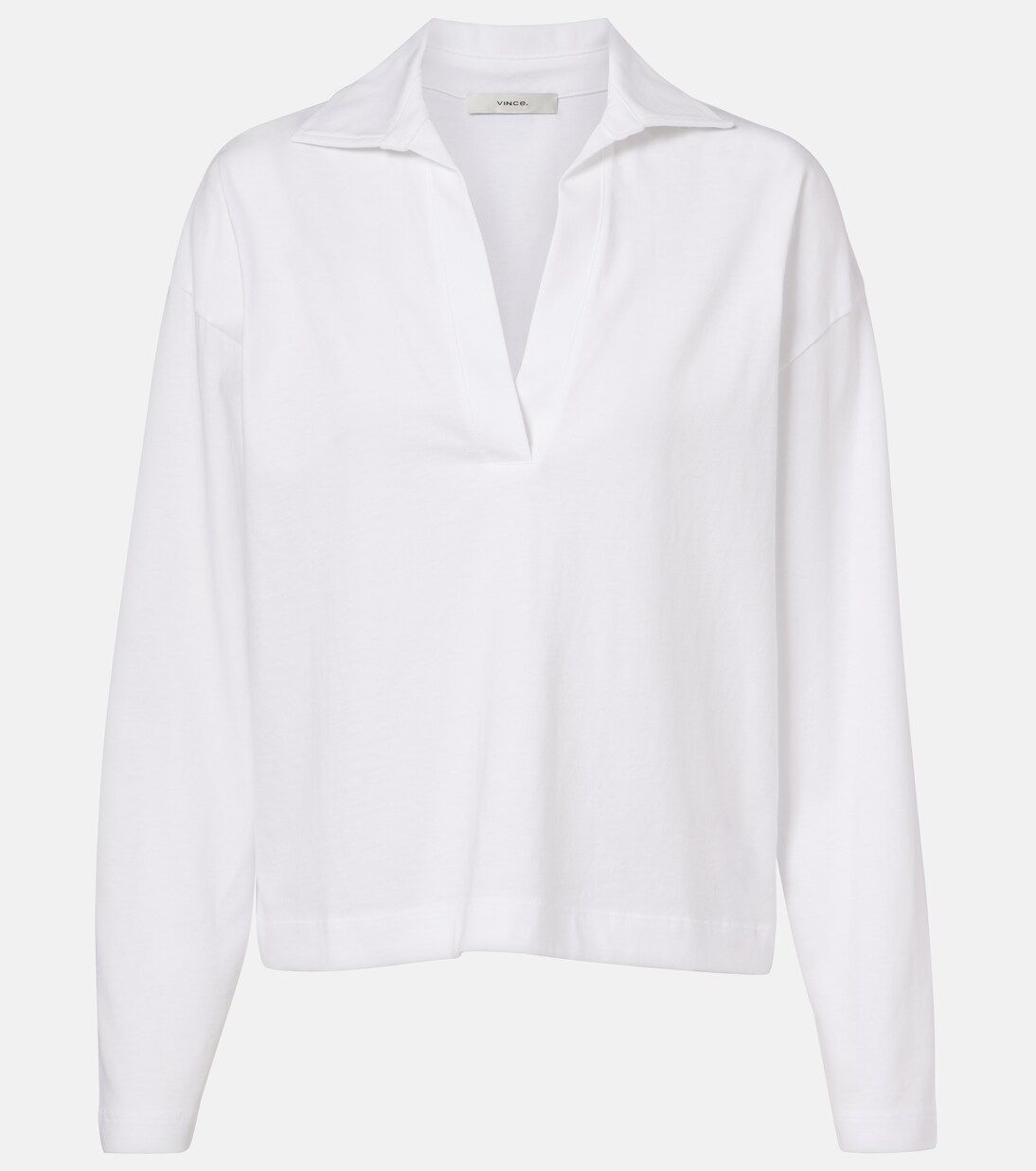 Cotton polo shirt | Vince