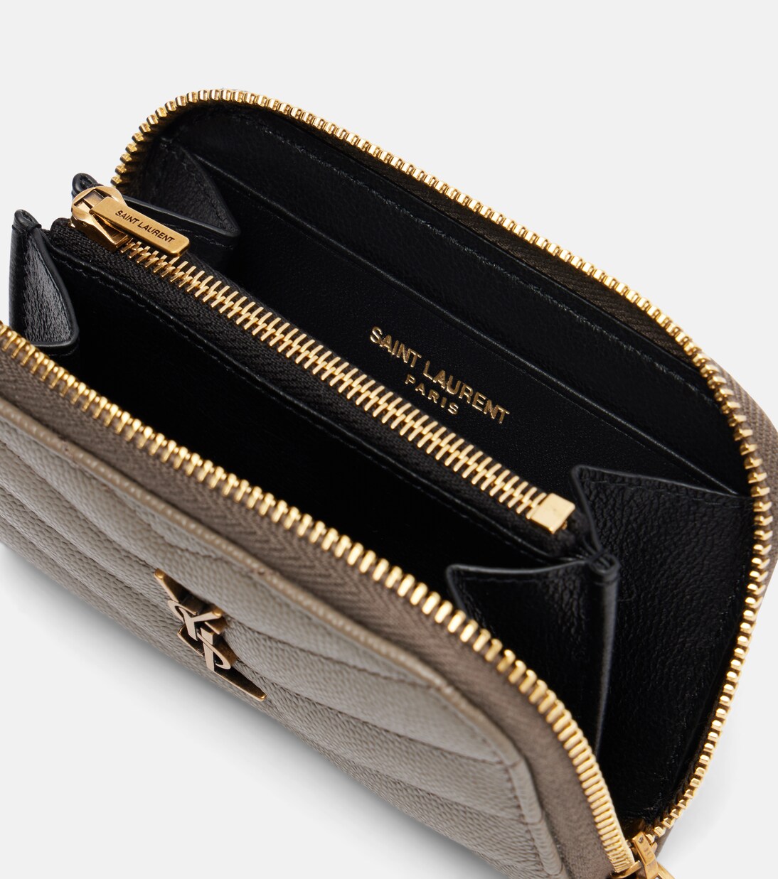 Cassandre quilted leather card case | Saint Laurent