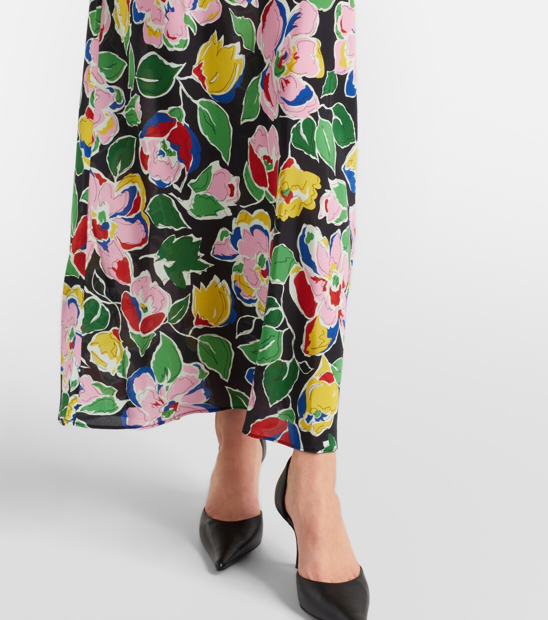 Jeannie floral silk maxi dress | Rixo