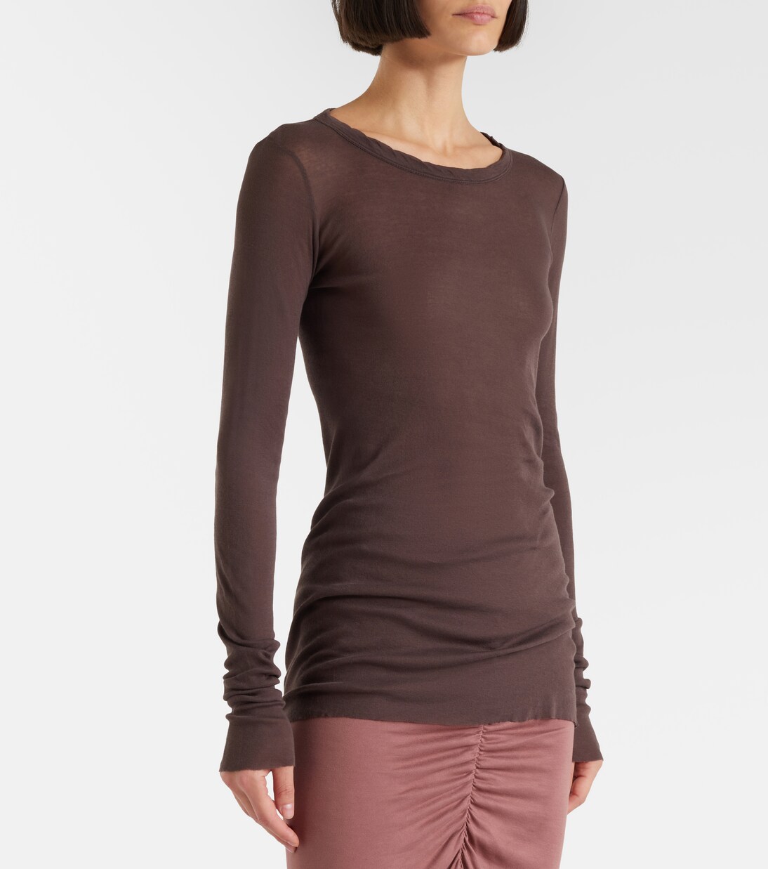 Cotton jersey top | Rick Owens