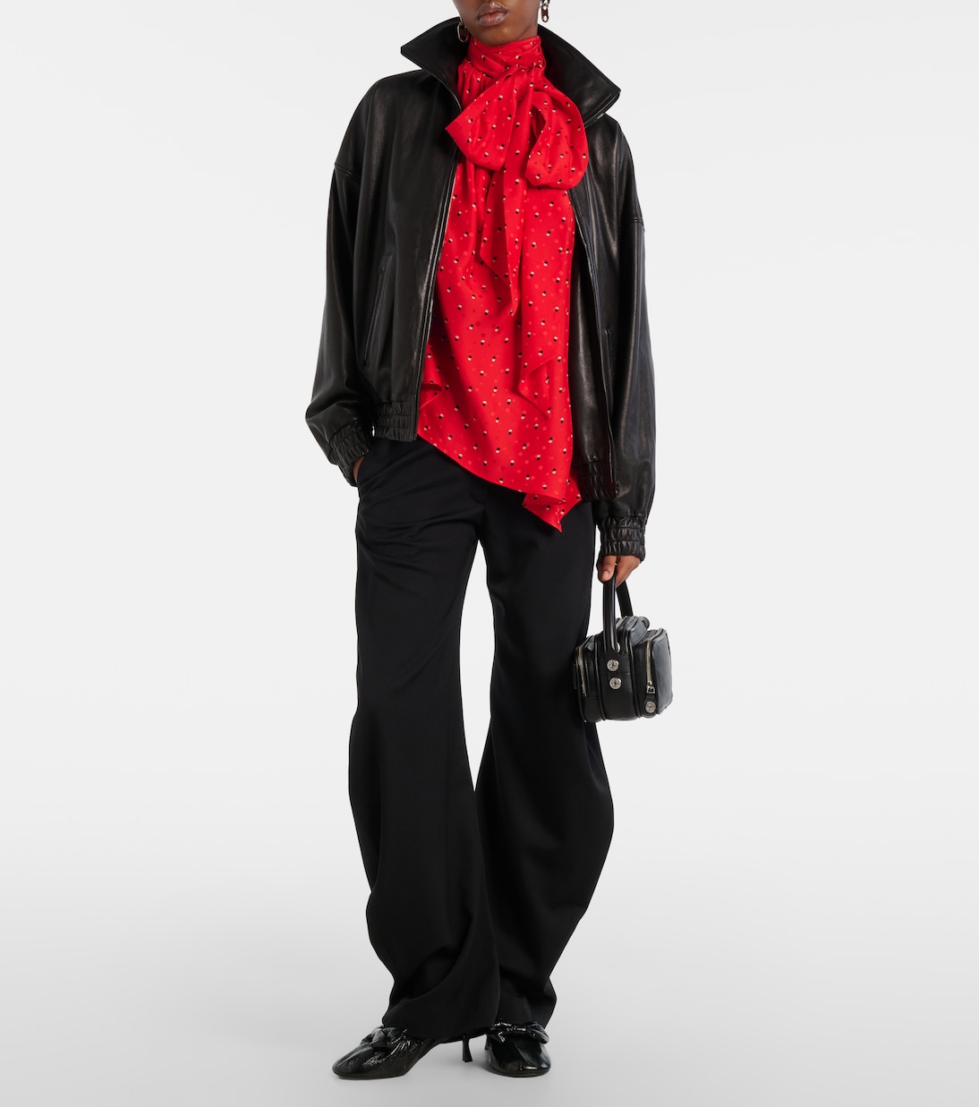 Houndstooth wool suit pants | Acne Studios