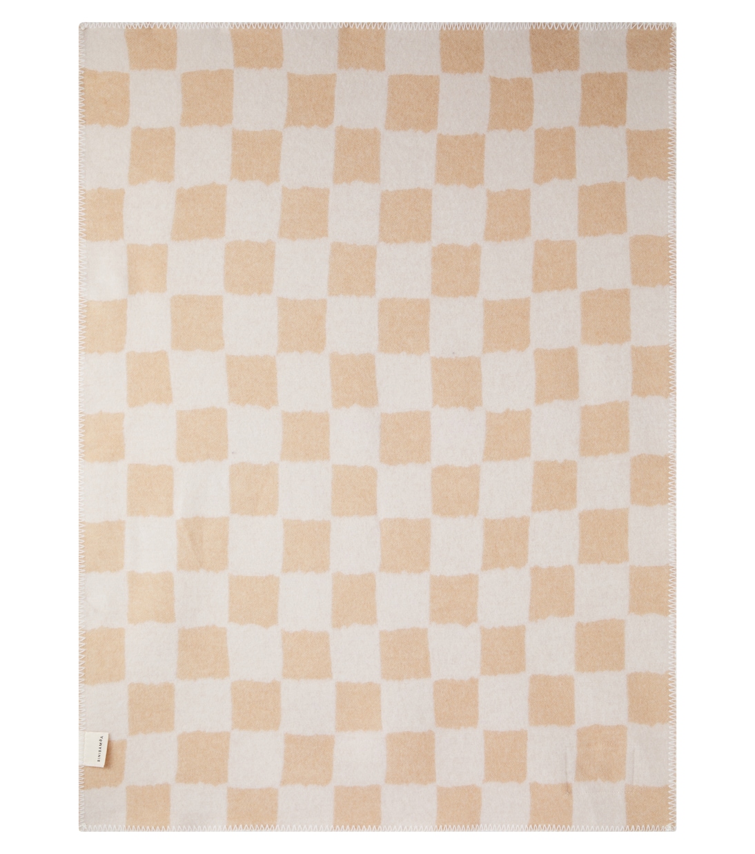 Baby checked wool blanket | Binibamba