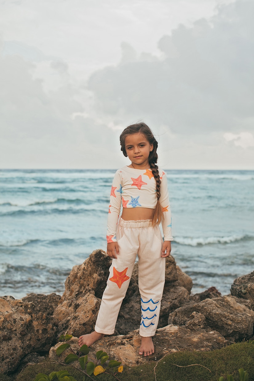 Bedruckte Hose aus Baumwolle | Pepita&Me