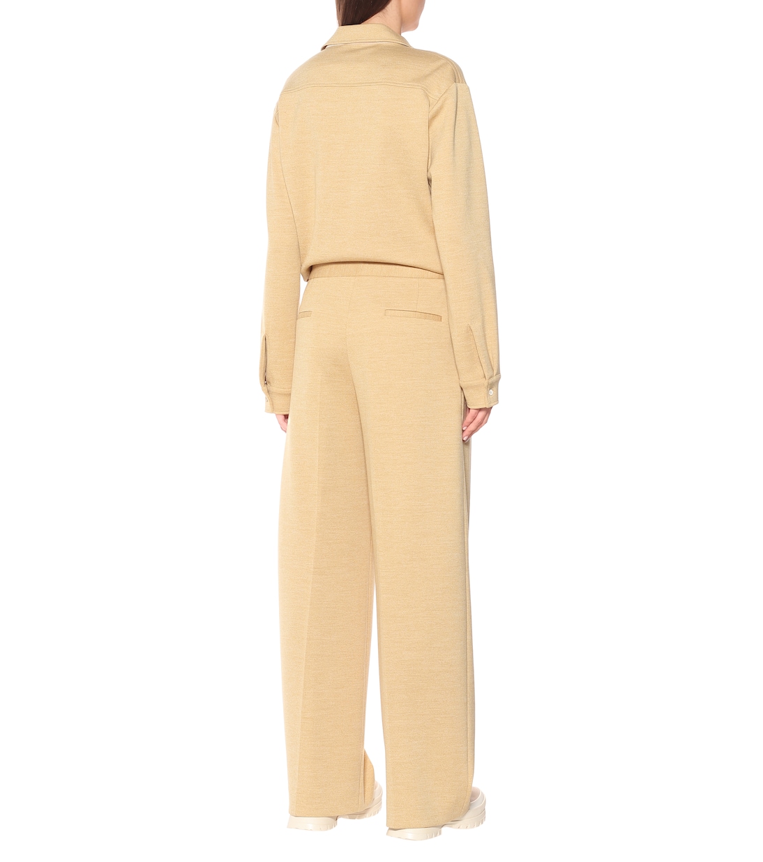 Pantaloni a gamba larga in lana | Jil Sander