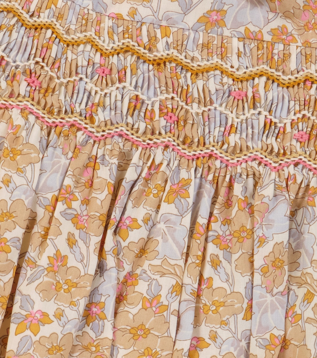 Robe Trinité en coton à motif floral pour bébé | Bonpoint
