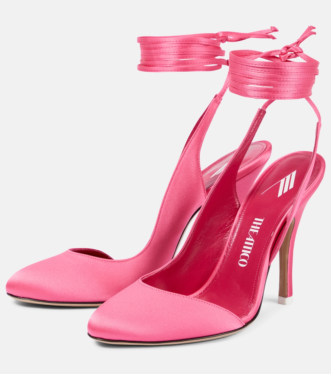 Carrie satin pumps | The Attico