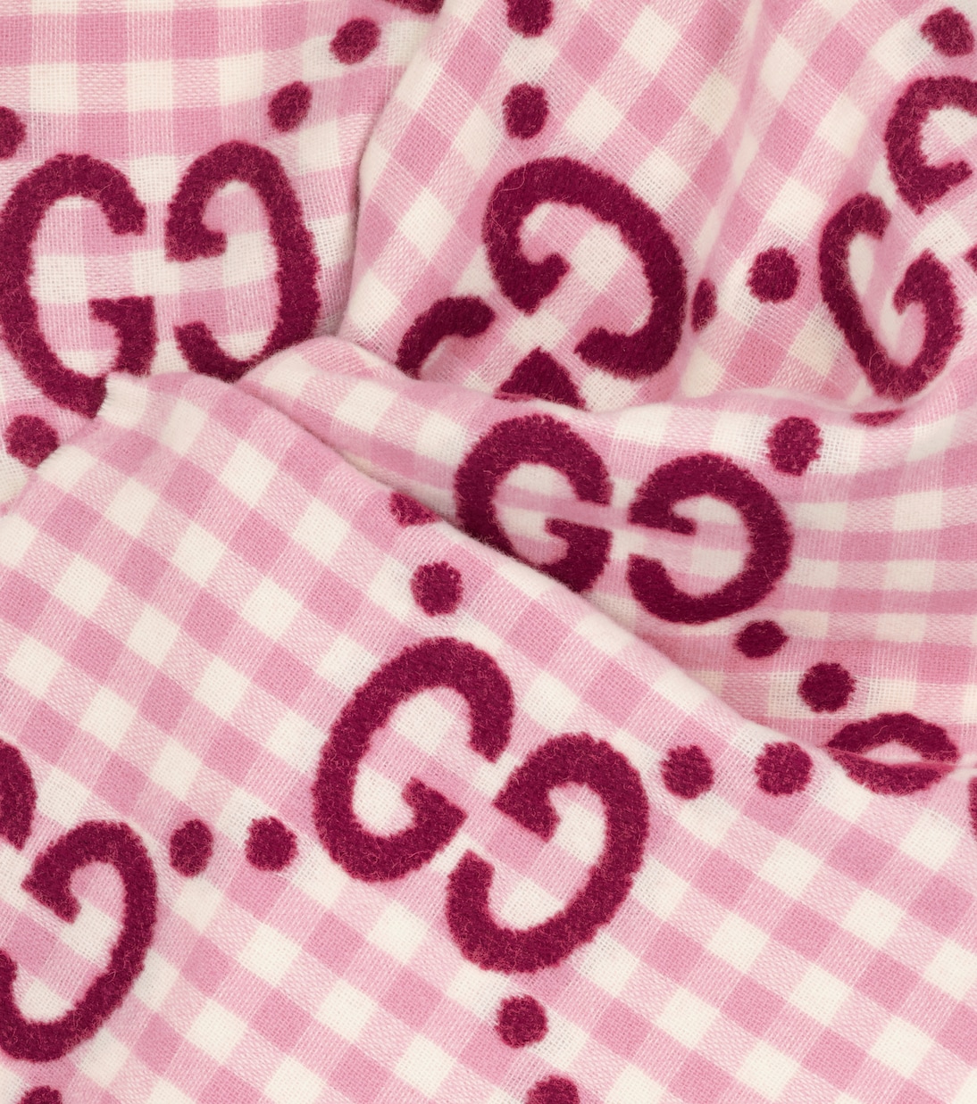 Sciarpa in jacquard GG di lana | Gucci
