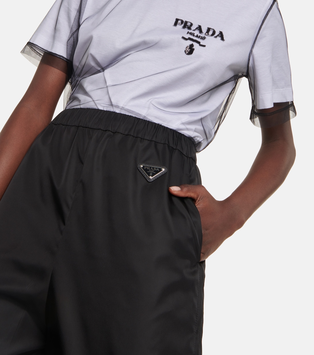 Jogginghose aus Nylon | Prada
