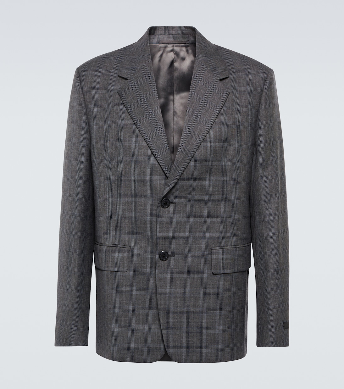 Blazer in lana e seta | Prada