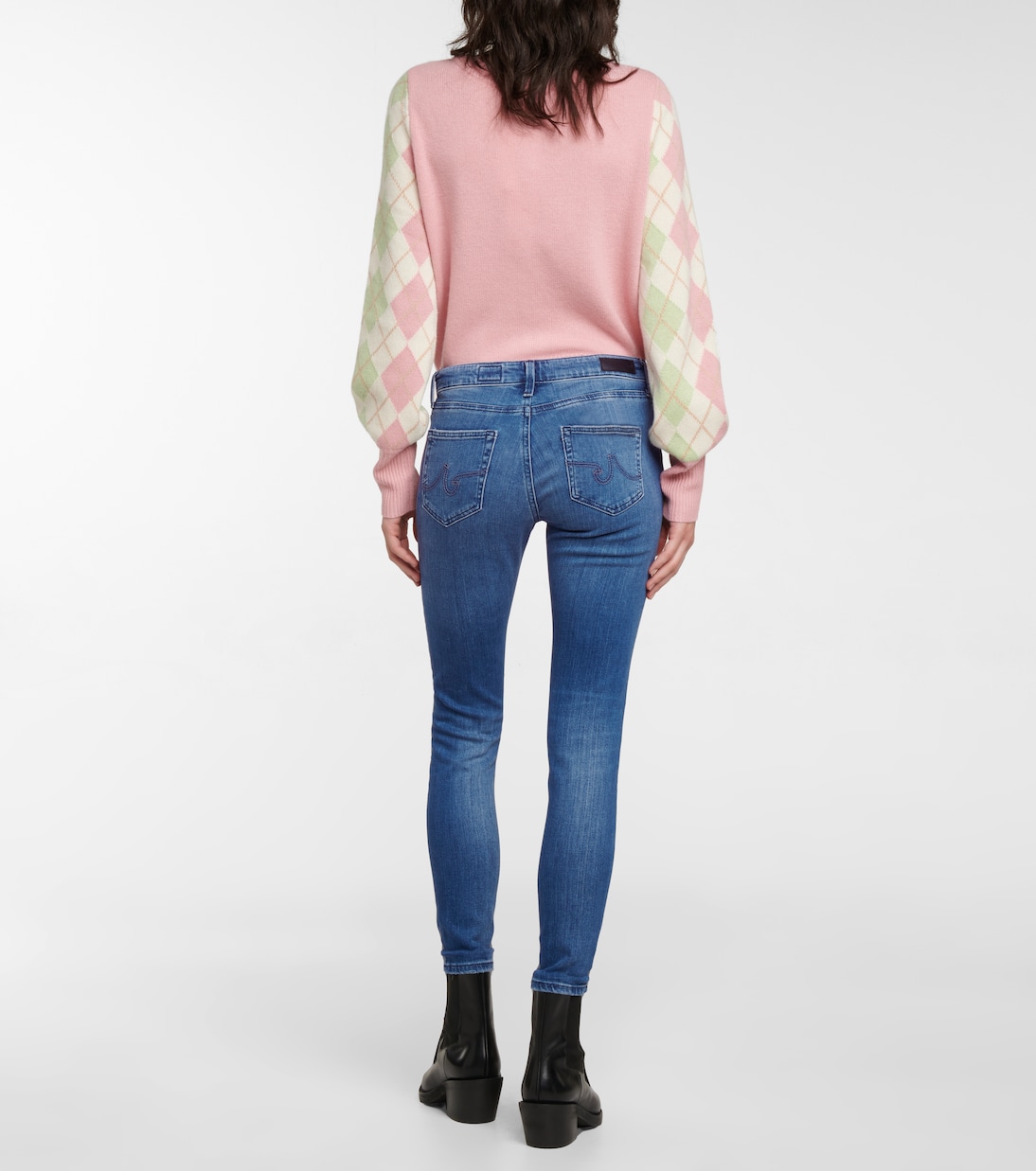Legging Ankle mid-rise skinny jeans | AG Jeans