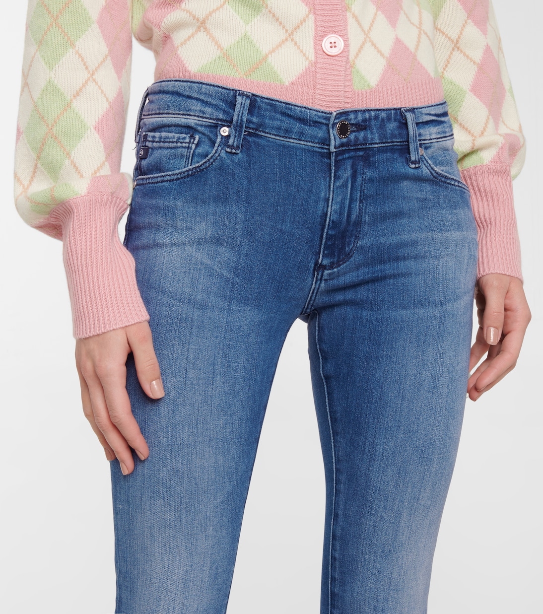 Legging Ankle mid-rise skinny jeans | AG Jeans