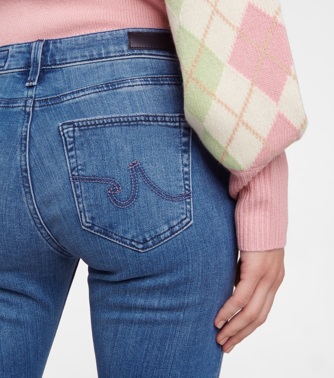 Legging Ankle mid-rise skinny jeans | AG Jeans