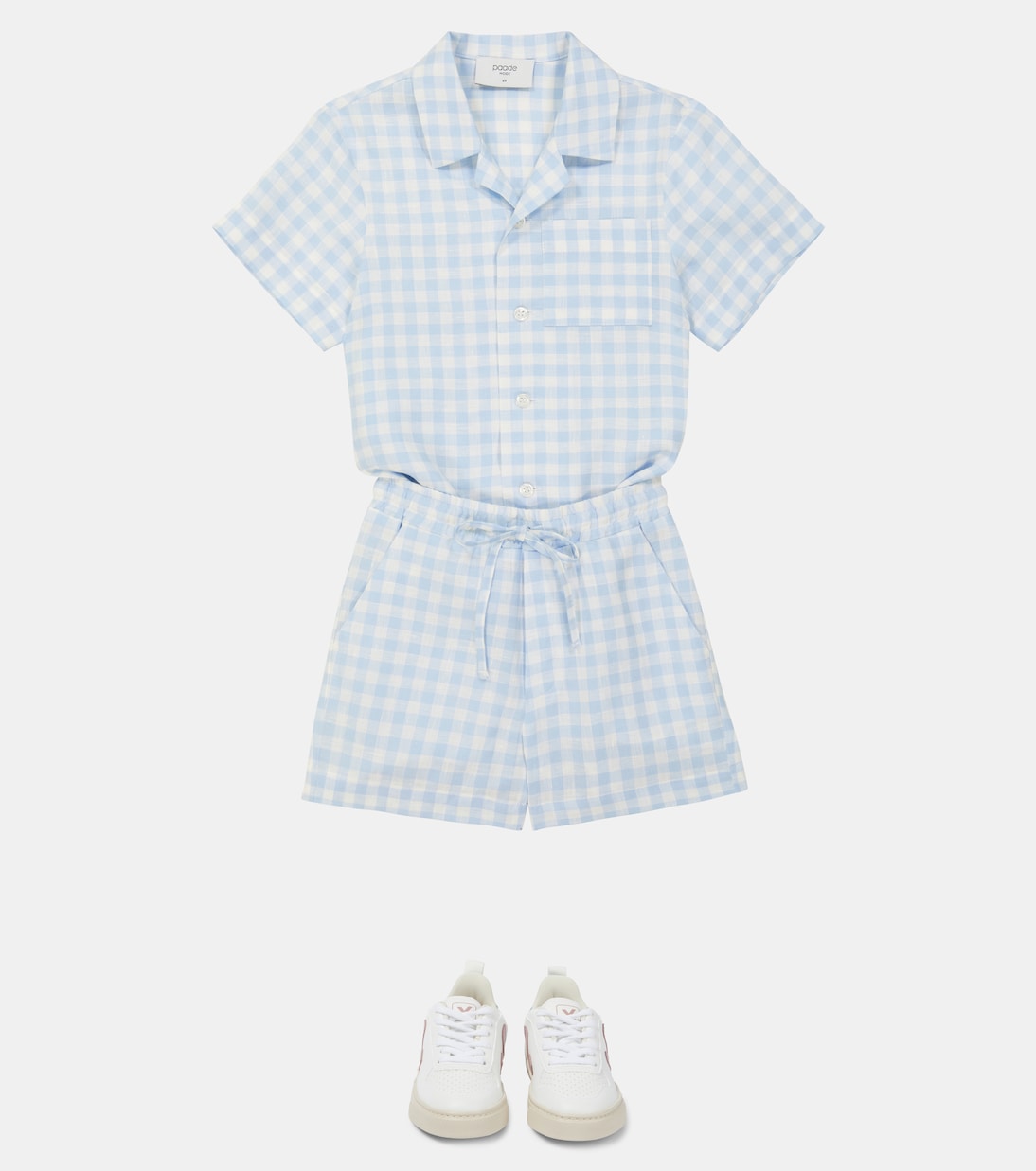 Camicia Picnic in lino a quadri | Paade Mode