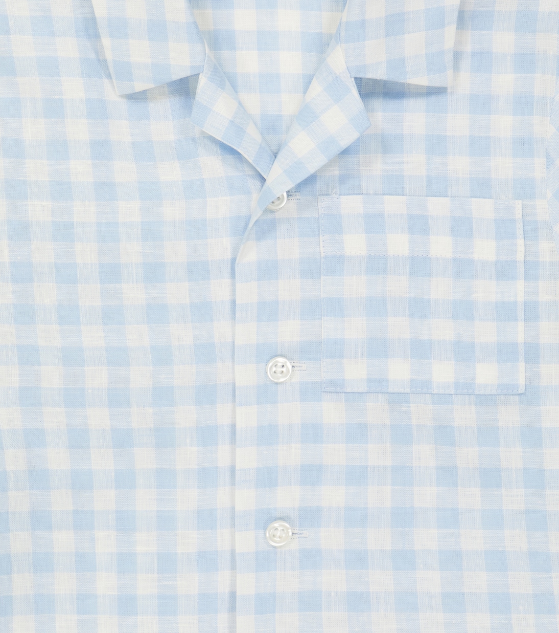 Camicia Picnic in lino a quadri | Paade Mode