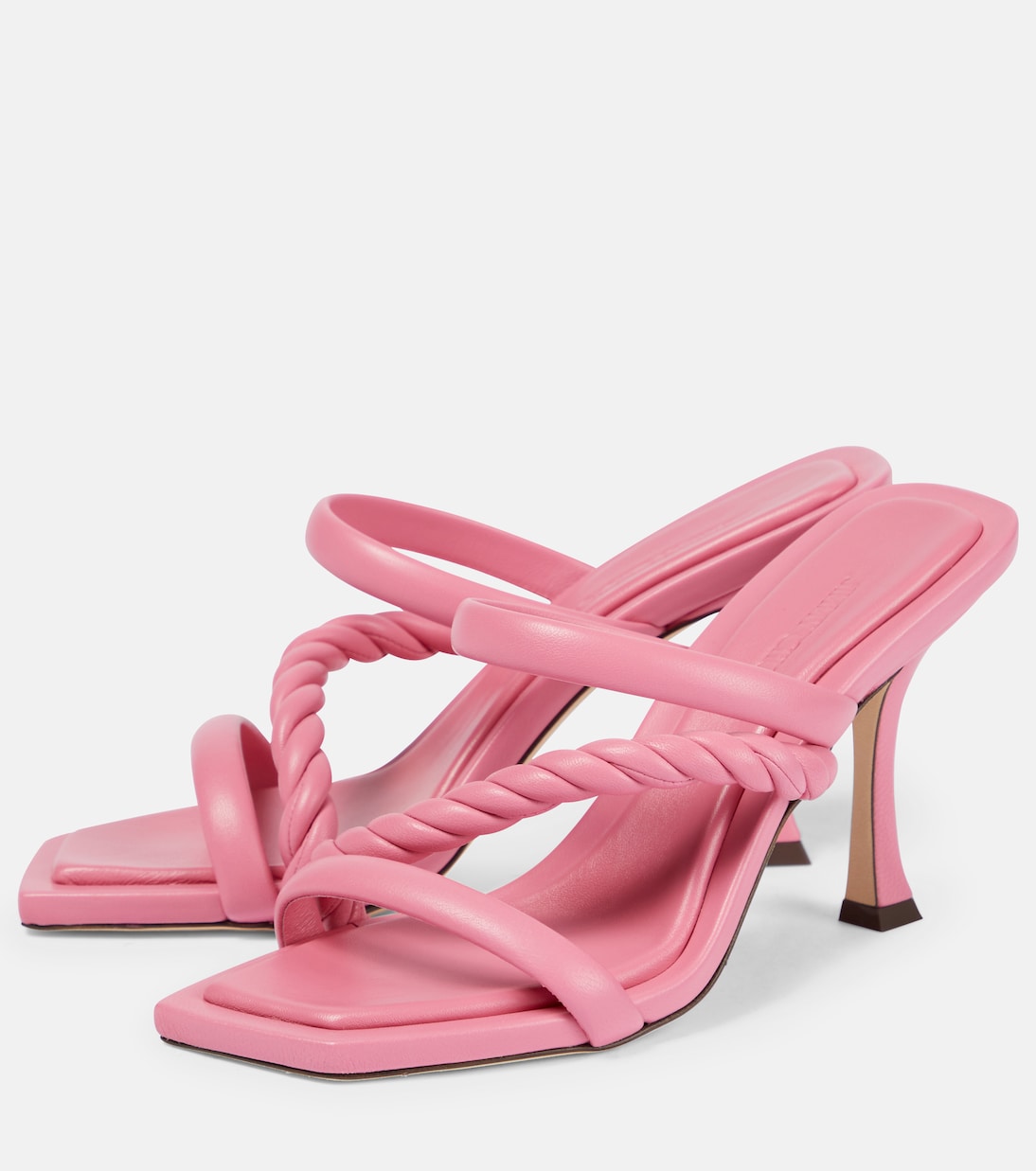 Diosa 90 leather mules | Jimmy Choo