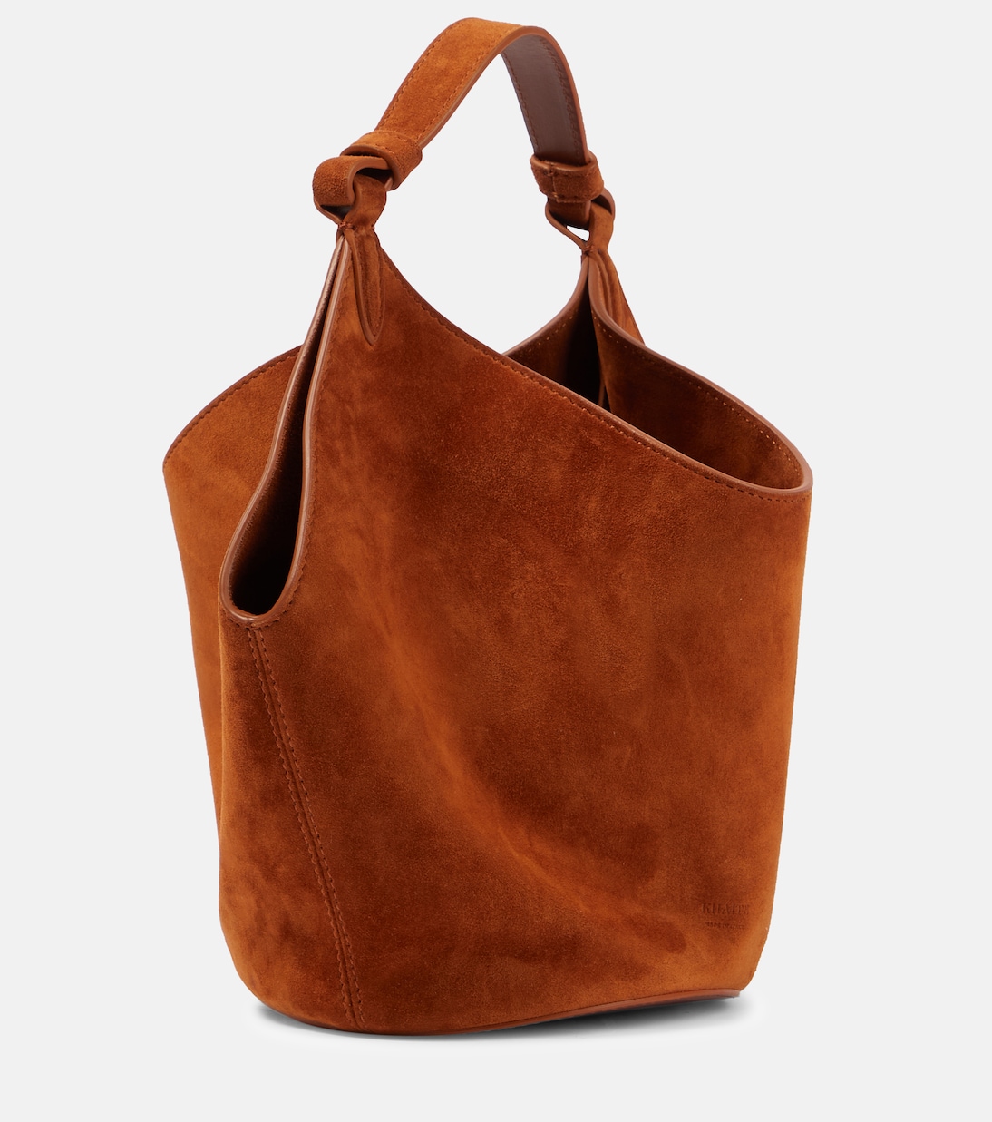 Lotus Mini suede tote bag | Khaite