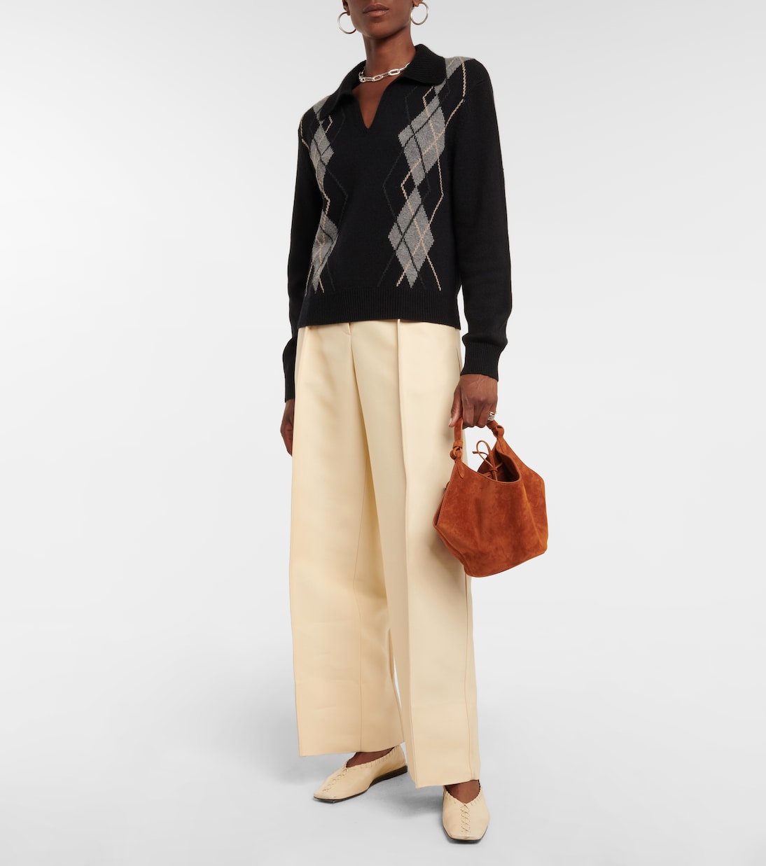 Lotus Mini suede tote bag | Khaite