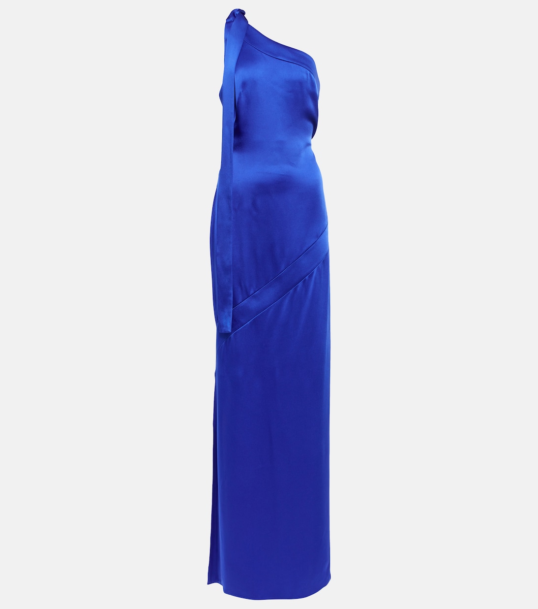 One-Shoulder-Robe aus Satin | Tom Ford