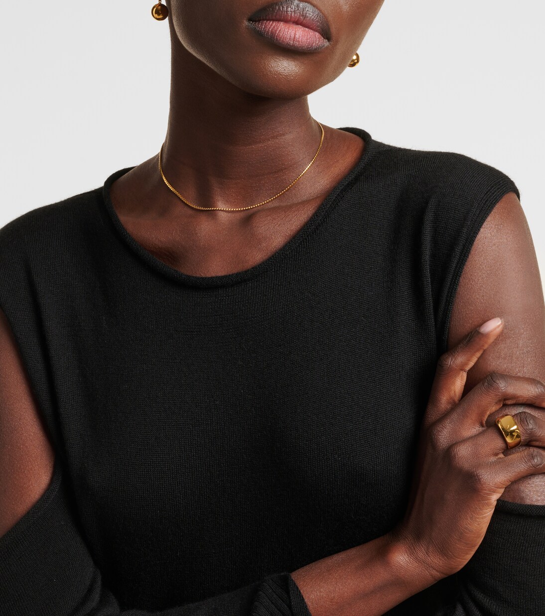 Ada 18kt gold vermeil serpentine chain | Sophie Buhai