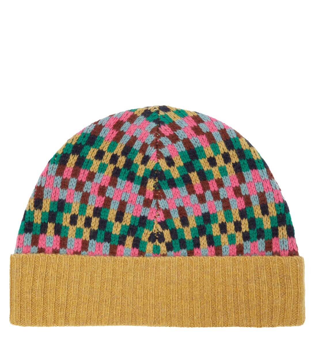 Beanie Jeter aus einem Wollgemisch | Caramel