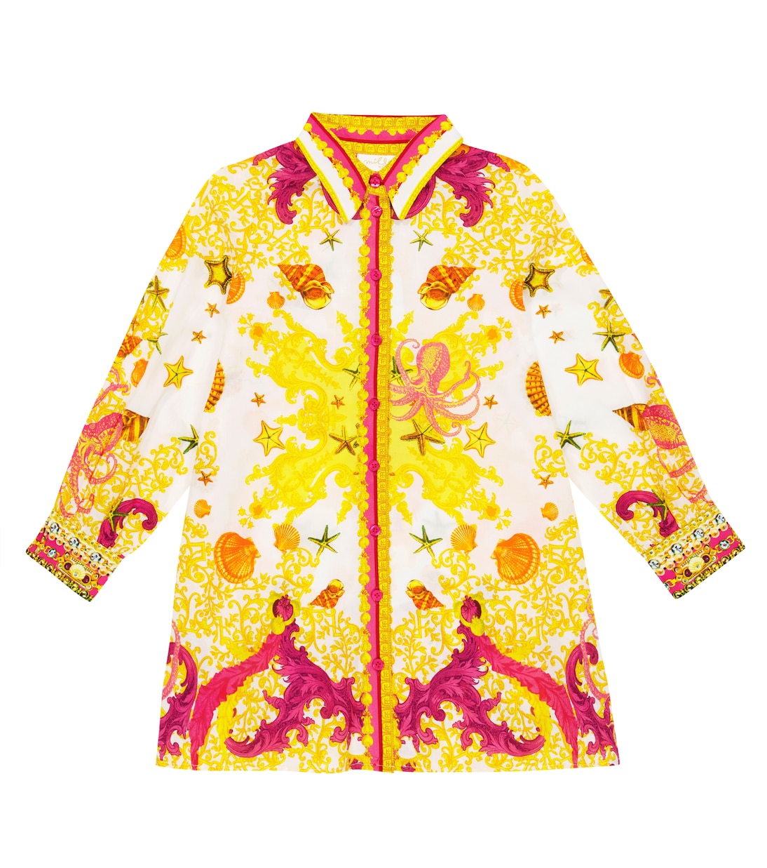 Bedrucktes Kleid aus Baumwolle | Camilla Kids