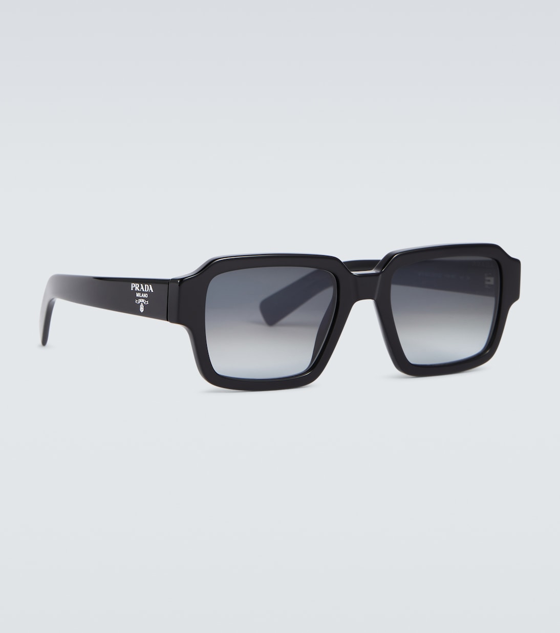 Lunettes de soleil carrées en acétate | Prada
