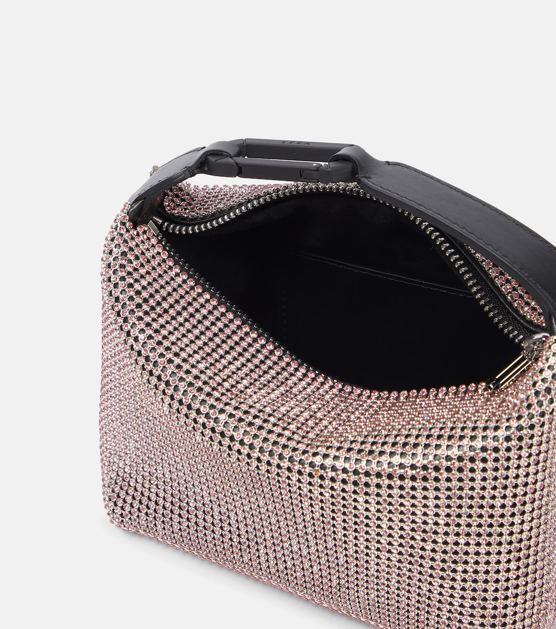 Sac Moonbag en cuir à cristaux | Eéra