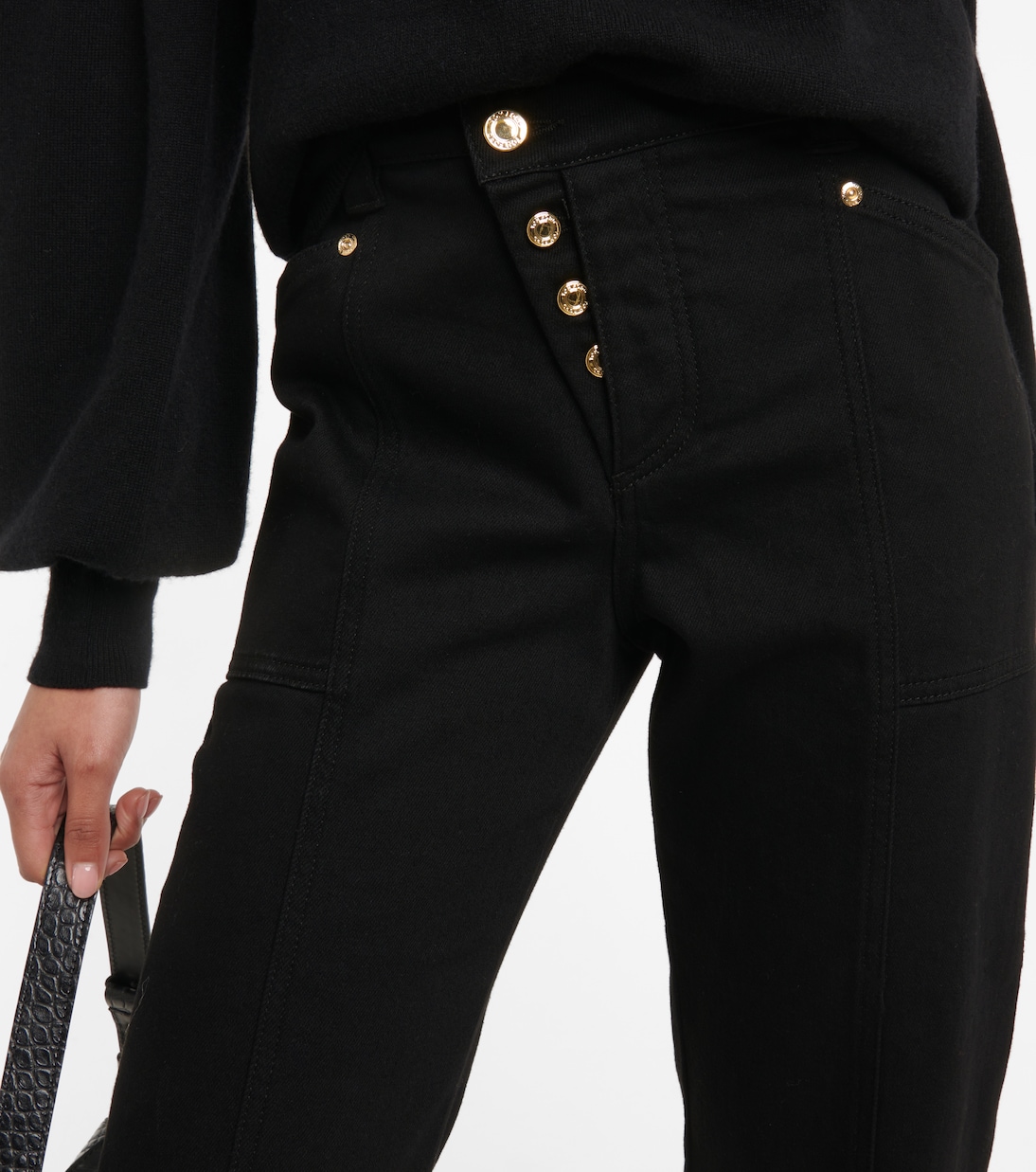 Pantaloni asimmetrici in cotone | Tom Ford