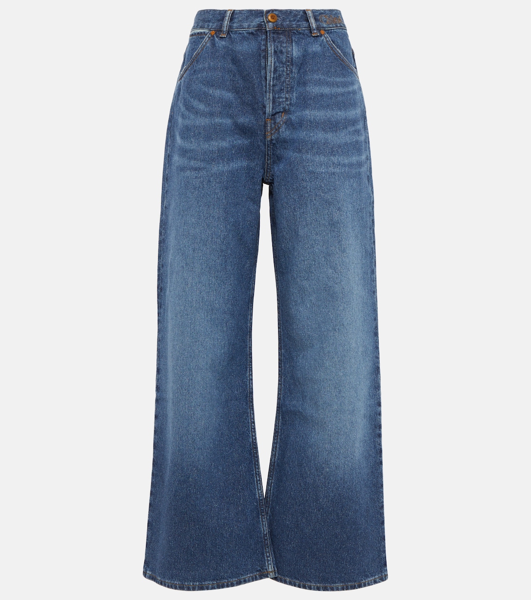 High-rise wide-leg jeans | Chloé