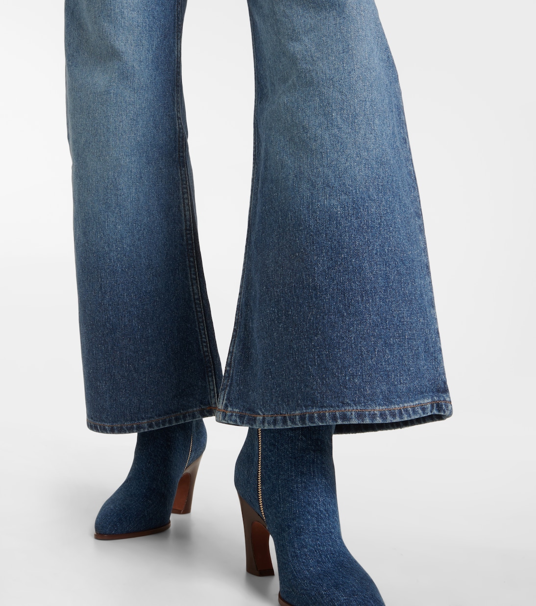 High-rise wide-leg jeans | Chloé