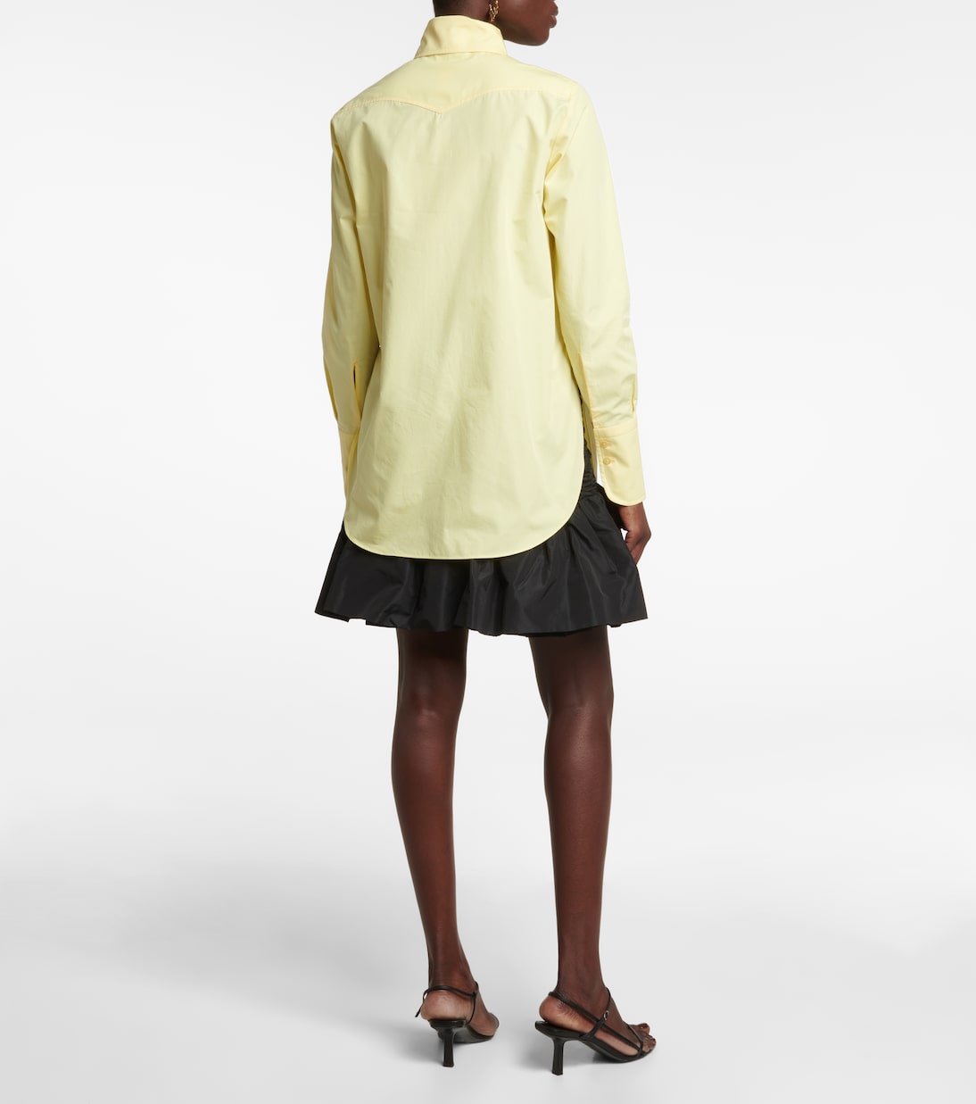 Camicia oversize in popeline di cotone | Patou