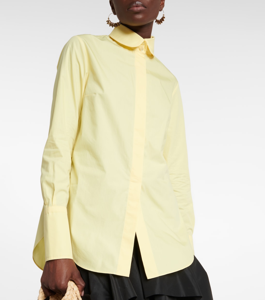Camicia oversize in popeline di cotone | Patou