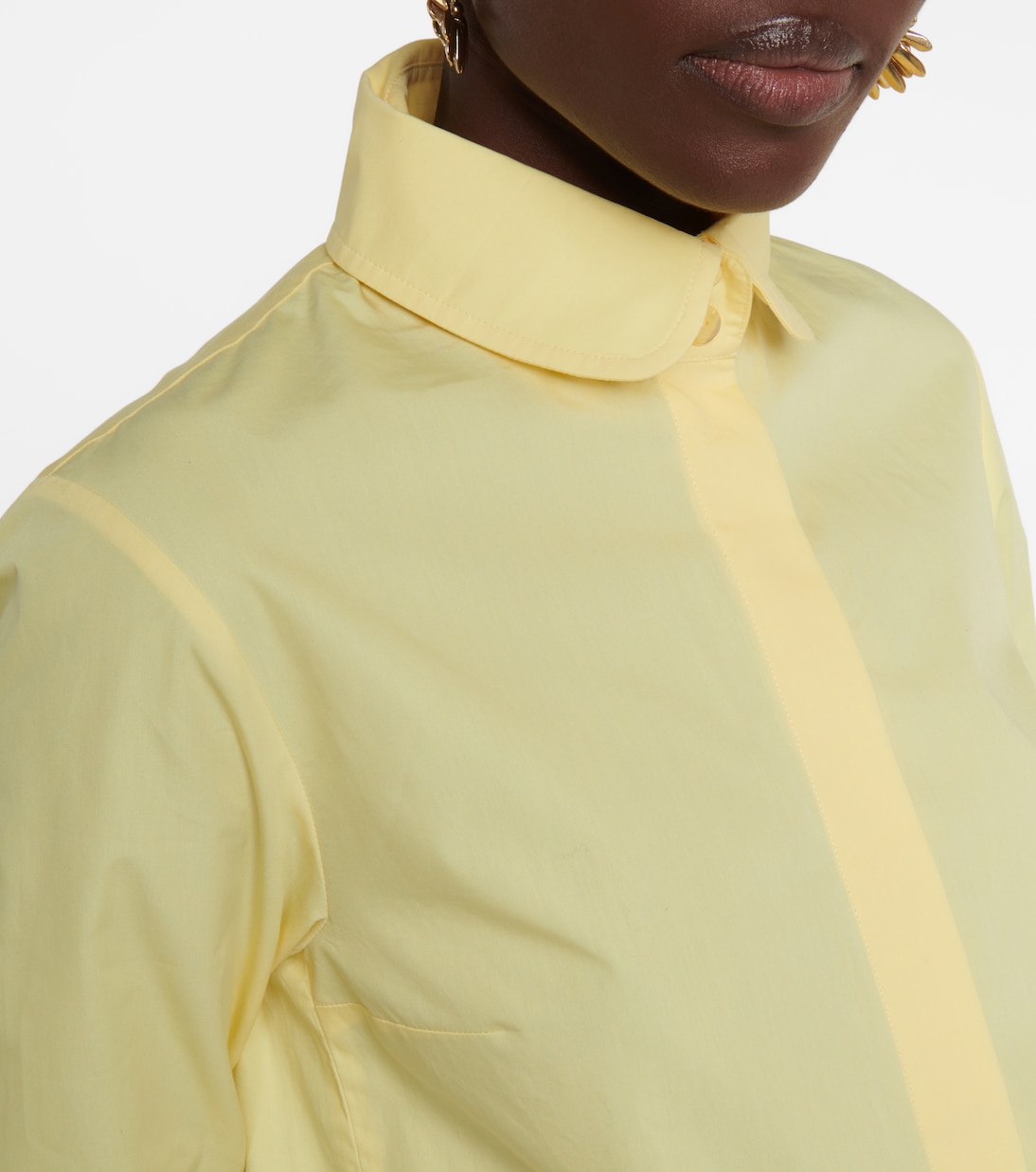 Camicia oversize in popeline di cotone | Patou