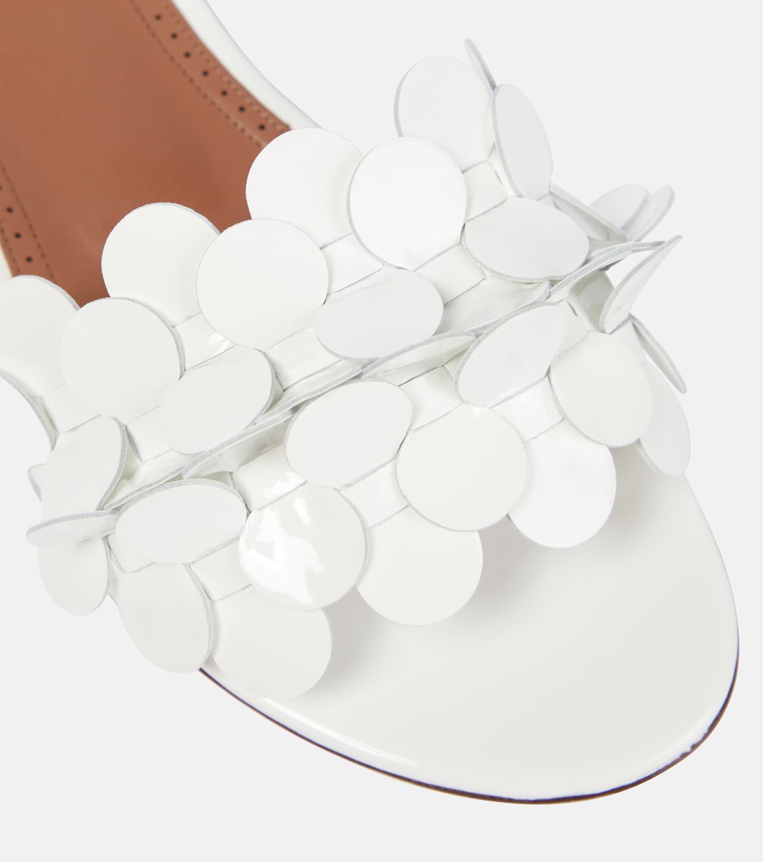 Confetti leather sandals | Alaïa